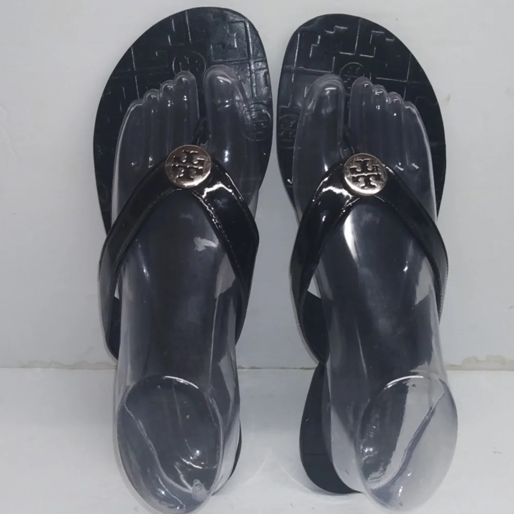 Tory Burch Black Sandals - Picture 4 of 12